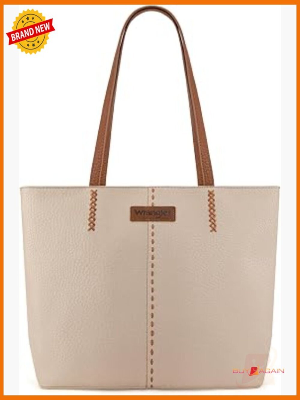 Faux Leather Large Satchel Shoulder Bag Tote Handbag